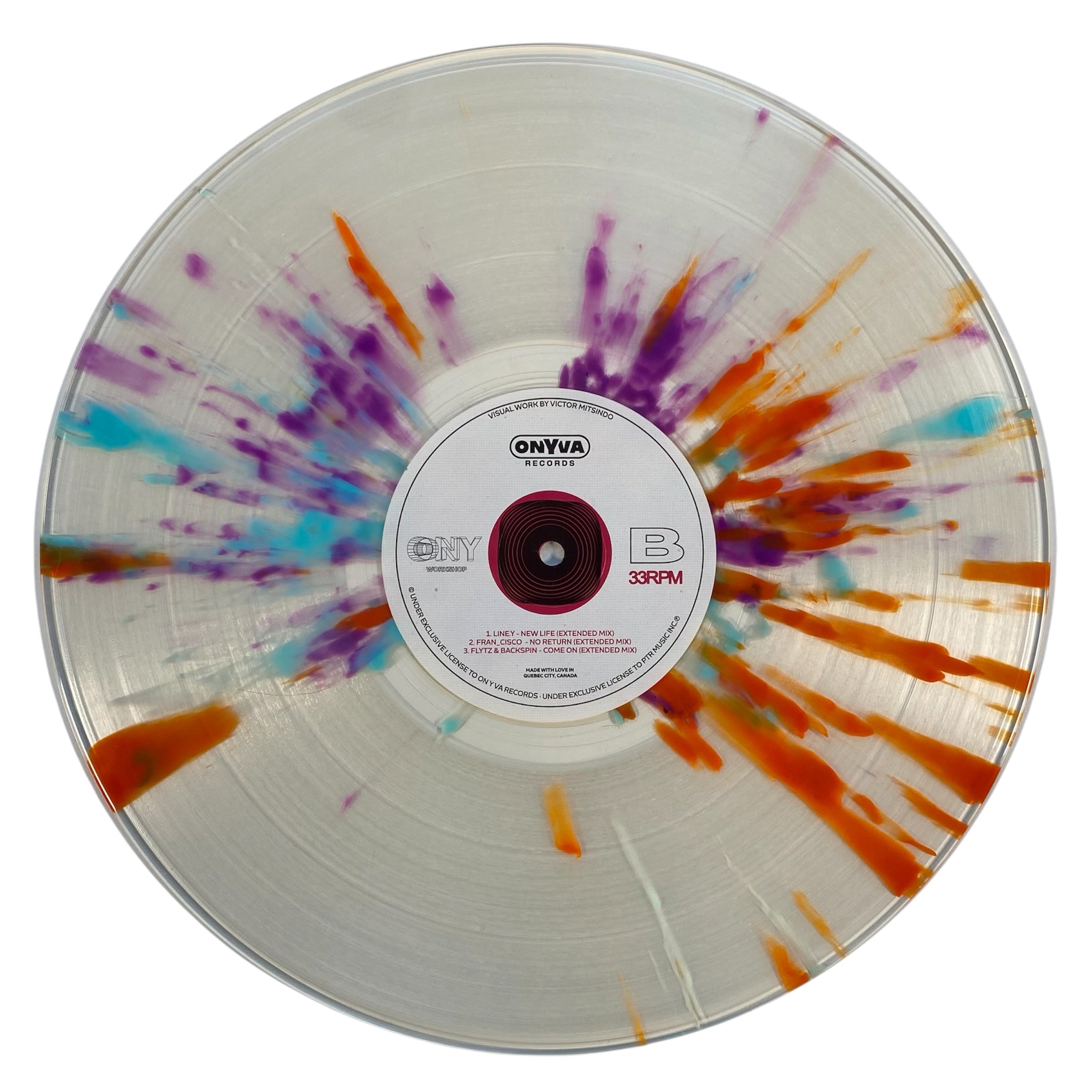 ONYS02 Splatter Vinyl /100